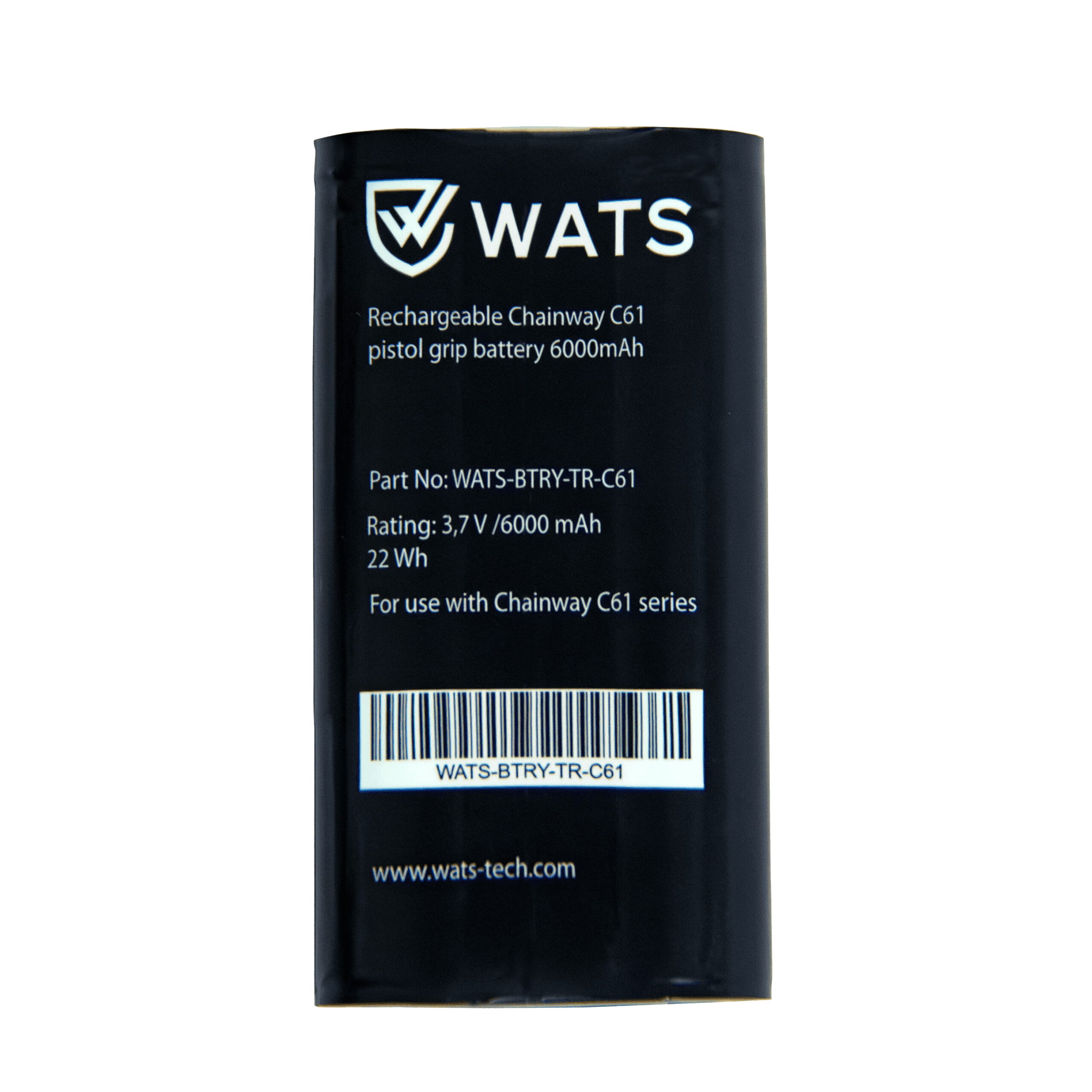 Аккумулятор WATS для ТСД Chainway C61, 6700 mAh (в рукоятку)