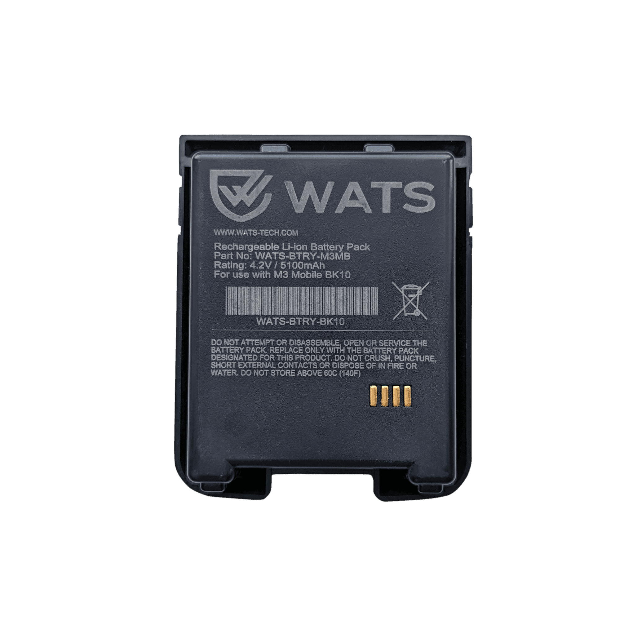 Аккумулятор WATS для ТСД M3 Mobile BK10, 3400 mAh